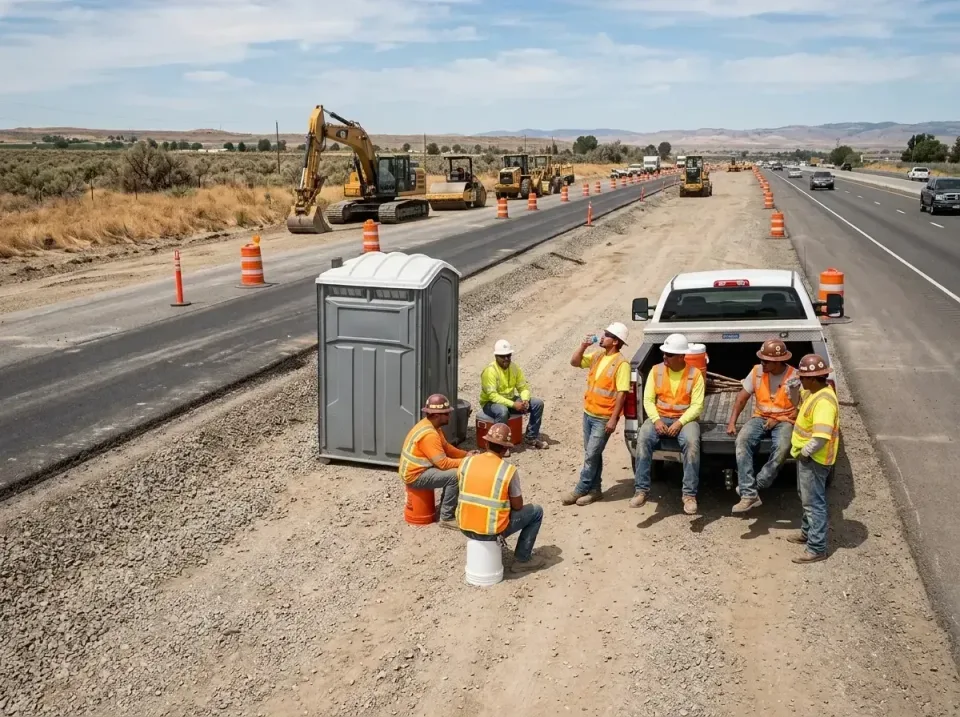 highway-road-construction-crew-007 — frequently asked questions, Porta Potty and Restroom Rentals in Kearns, UT